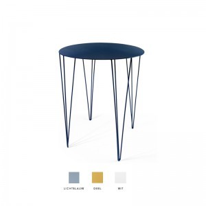 ATIPICO CHELE TAFEL DONKERBLAUW ROND