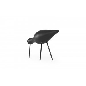 NORMANN COPENHAGEN SHOREBIRD LARGE ZWART  cm b22 x h14 x d6,5 