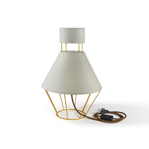 ATIPICO BALLOON LAMP GEEL/BEIGE