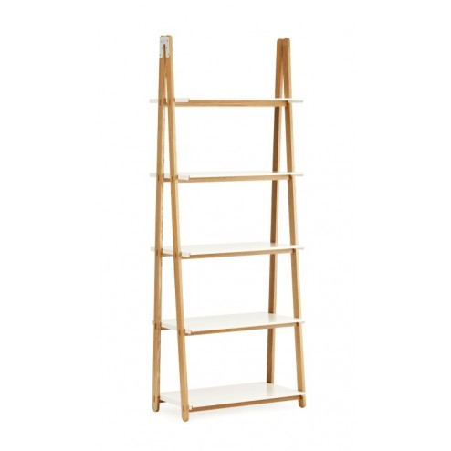 NORMANN COPENHAGEN ONE STEP UP BOOKCASE HIGH WIT