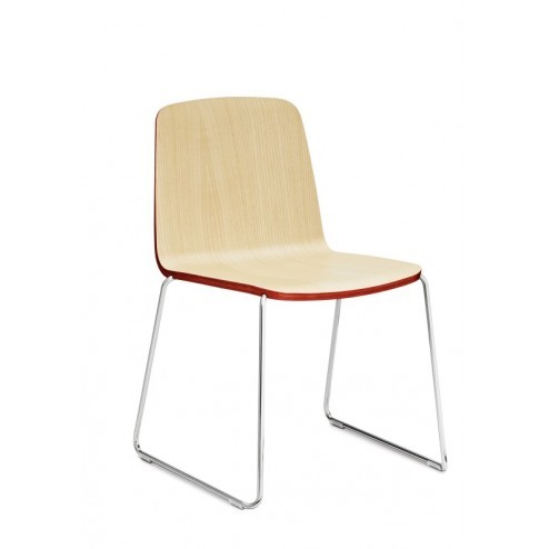 NORMANN COPENHAGEN JUST STOEL HOUT/ROOD