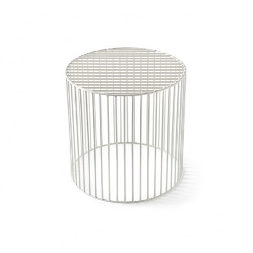 ATIPICO TAMBURO TAFEL WIT ROND SMALL