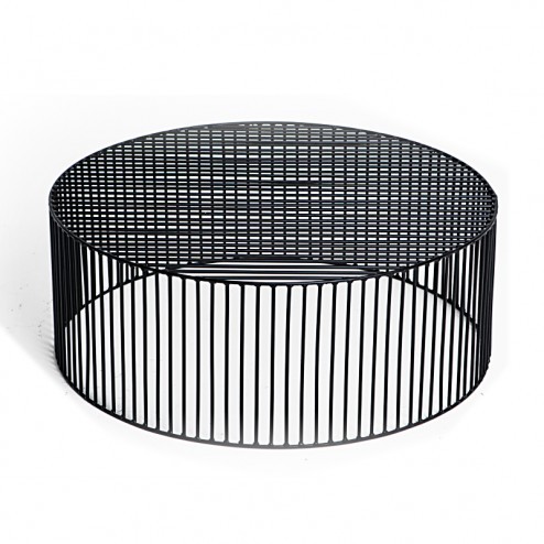 ATIPICO TAMBURO TAFEL ZWART ROND X-LARGE cm dia80 x h30