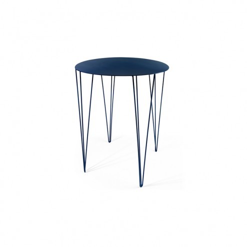ATIPICO CHELE TAFEL DONKERBLAUW ROND