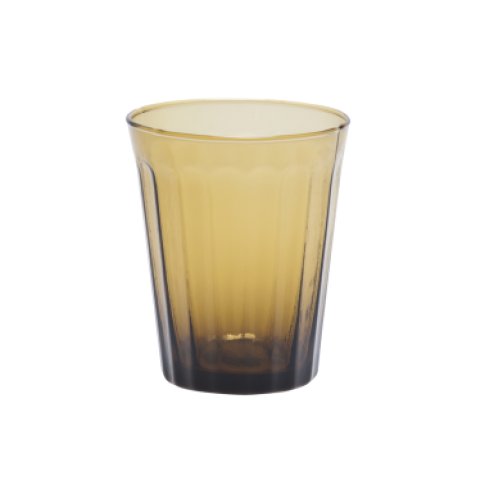 BITOSSI LUCCA WATERGLAS PER SET VAN 6 cm dia9,5 x h11,5 olijf groen