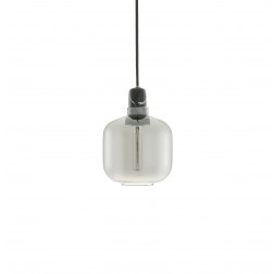 NORMANN COPENHAGEN AMP LAMP SMALL SMOKE/ZWART cm dia14 x h17