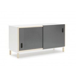NORMANN COPENHAGEN KABINO KASTJE GRIJS cm 114 x 42 x h61