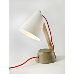 SERAX BETONNEN VOET LARGE LAMP WIT cm 25 x 25 x h33,5