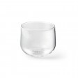 ATIPICO CRUDO GLAS PER SET VAN 4 WIT KLEIN cm dia9/8 x h7