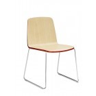 NORMANN COPENHAGEN JUST STOEL HOUT/ROOD