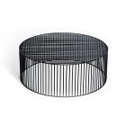 ATIPICO TAMBURO TAFEL ZWART ROND LARGE