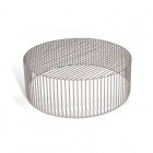 ATIPICO TAMBURO TAFEL TAUPE ROND LARGE