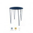 ATIPICO CHELE TAFEL DONKERBLAUW ROND