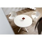 KRISTALIA OOPS TAFEL UITTREKBAAR WIT