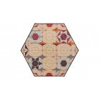 GAN HEXA TAPIJT ORANJE