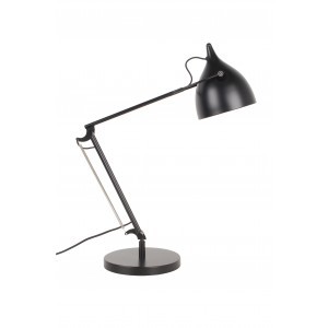 ZUIVER READER BUREAULAMP ZWART cm dia22 x h76