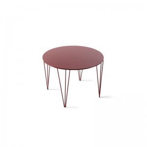 ATIPICO TAFEL CHELE ROND ROOD cm dia50 x h35