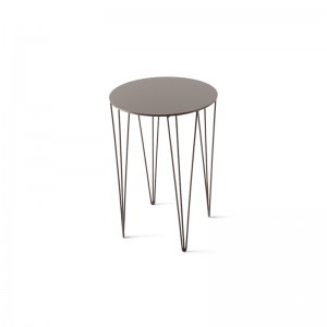 ATIPICO CHELE TAFEL TAUPE ROND