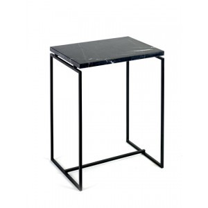 SERAX DIALECT TAFEL ZWART MARMER cm 40 x 30 x h52
