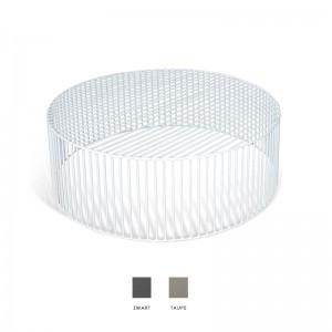 ATIPICO TAMBURO TAFEL WIT ROND LARGE