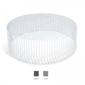 ATIPICO TAMBURO TAFEL WIT ROND X-LARGE