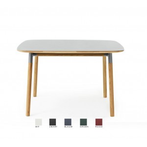 NORMANN COPENHAGEN FORM TAFEL EIKEN POTEN cm 120 x 120 x h74,4