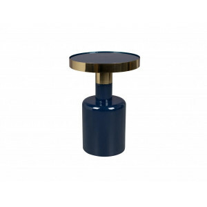 ZUIVER tafel Glam blauw