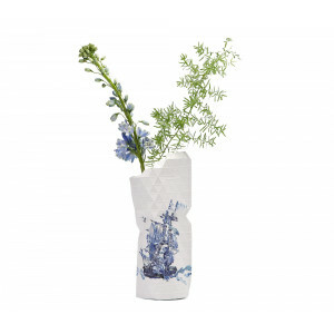 TINY MIRACLES vaas cover delft blauw figuren klein