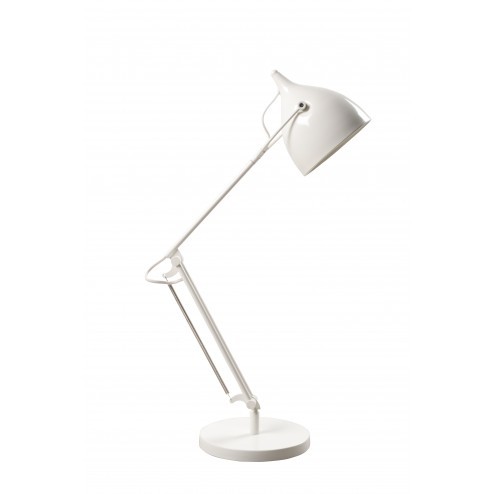 ZUIVER READER BUREAULAMP WIT cm dia22 x h76