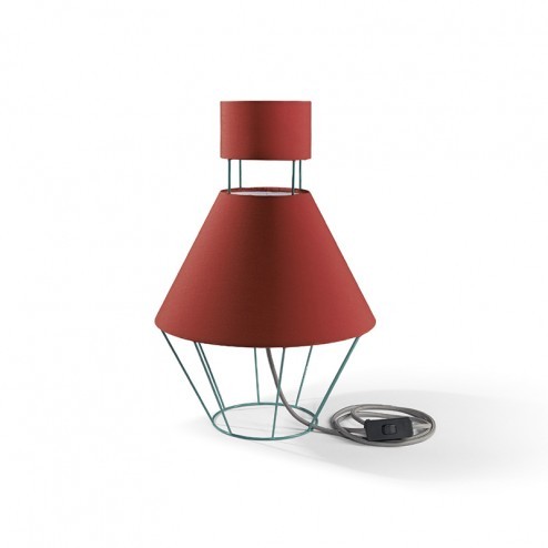 ATIPICO BALLOON LAMP GROEN/ROOD