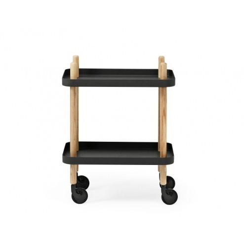 NORMANN COPENHAGEN BLOCK TABLE ZWART