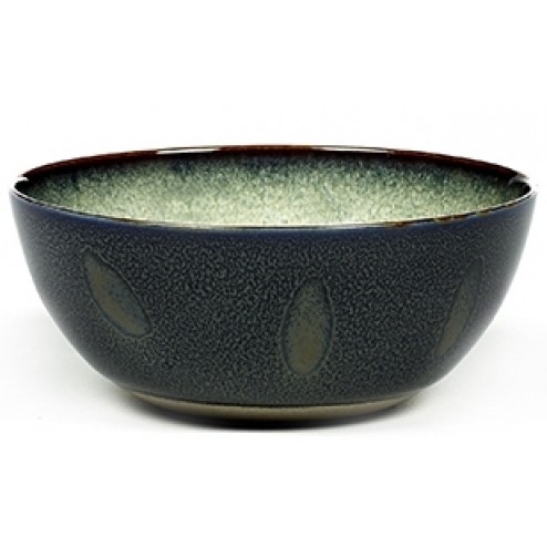 SERAX BOWL M MISTY GREY/DARK BLUE dia13,7 x h 6