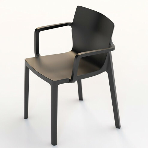 Kristalia armchair LP zwart