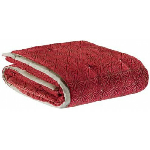 VIVARAISE plaid Rosetta Cerise