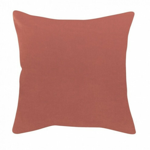 VIVARAISE kussen Uni Elise blush 45x45 - set van twee