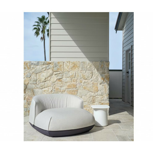 Kristalia Brioni lounger large papyrus
