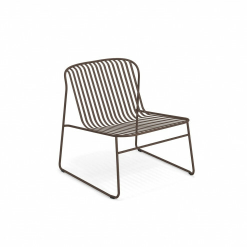 Riviera lounge-chair bronze - set van twee