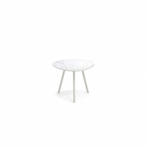 Tafel Emu terramare wit marmer 