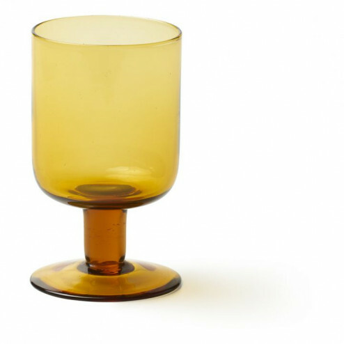 Wijnglas Bitossi Bloom amber 230ml