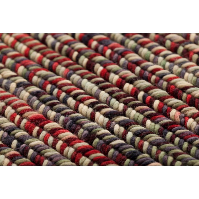 Vloerkleed jute rood 80 x 150 cm LUNIA