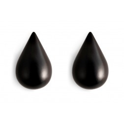 NORMANN COPENHAGEN DROPIT SMALL SET VAN 2 ZWART mm 77 x 50 x 80