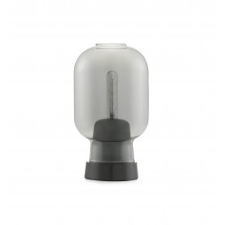 NORMANN COPENHAGEN AMP TAFELLAMP SMOKE/ZWART cm dia14 x h26,5