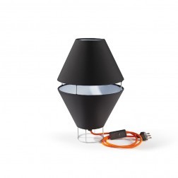 ATIPICO BALLOON LAMP LICHTGRIJS/BRUIN mm dia230 x h360