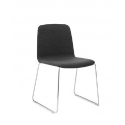 NORMANN COPENHAGEN JUST STOEL STOF PER SET VAN 4 GRIJS cm 53 x 53 x h79