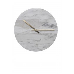 ZUIVER MARBLE TIME KLOK MARMER cm dia25 x h4,5 cm