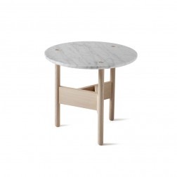 ATIPICO TAFEL ORBITAL EIK/CARRARA ROND SMALL cm dia50 x h45