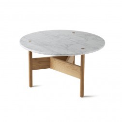 ATIPICO ORBITAL TAFEL EIK/CARRARA ROND LARGE cm dia70 x h40