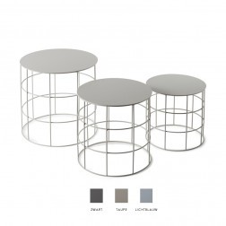 ATIPICO RETON TAFELS ROND SET VAN 3