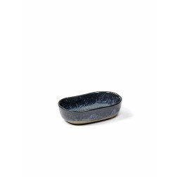 SERAX DIEP BORD MERCI N°8 BLAUW/GRIJS cm 9,8 x 6,5 x h2,5