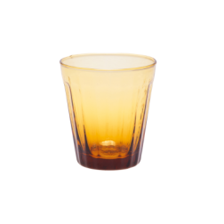 BITOSSI BLOOM WIJNGLAS PER SET VAN 6 cm dia8 x h9 amber